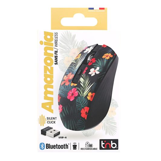 Souris sans fil TNB Bluetooth rechargeable - AMAZONIA EXCLUSIV