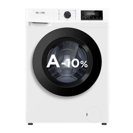 Lave-linge hublot 9 kg VALBERG WF 914 A-10 SD W180C
