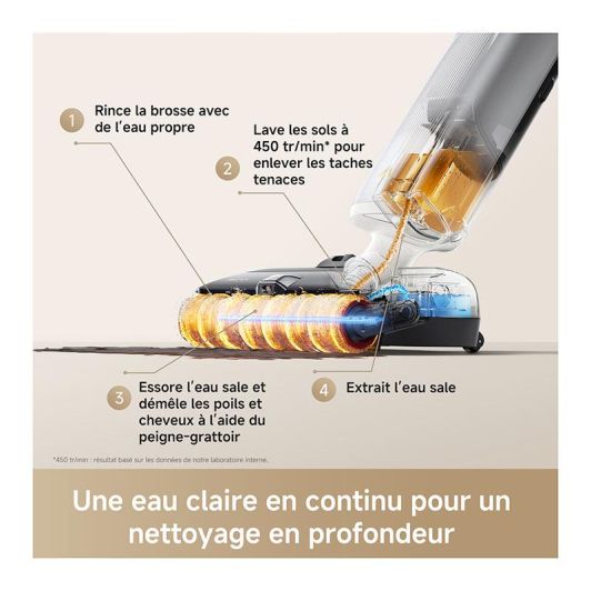 Aspirateur Laveur MOVA X4 PRO