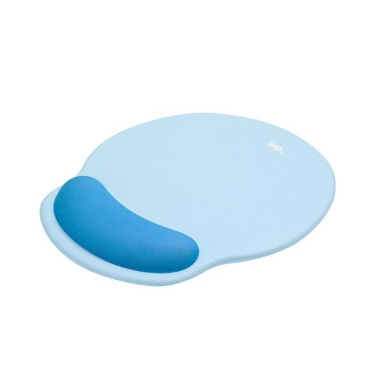Tapis souris WE POP bleu avec repose poignet en gel