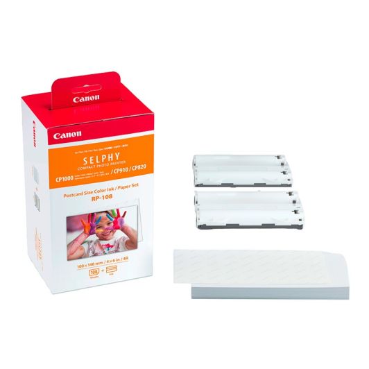 Cartouche CANON RP-108N Selphy 108 feuilles 10x15