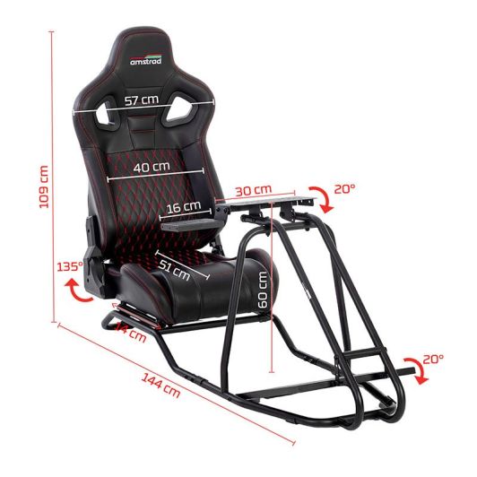 Structure de simulation AMSTRAD pour AMS-RACING-PRO,  colis 2/2