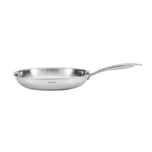 Lot de 2 poêles VALBERG inox triply 24 28cm