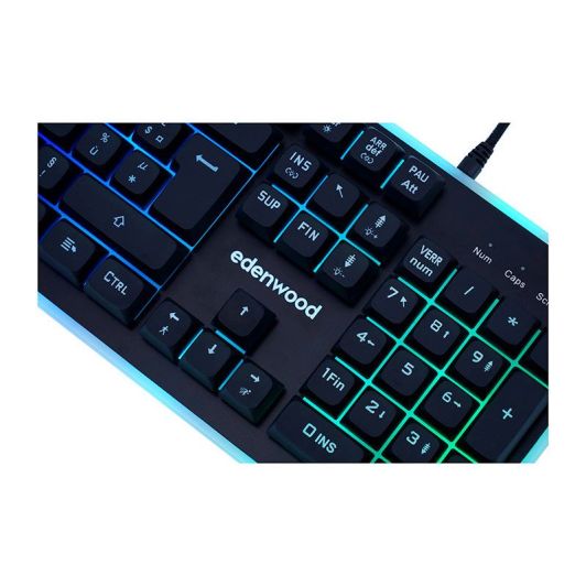 Clavier gamer EDENWOOD filaire RGB CF19A