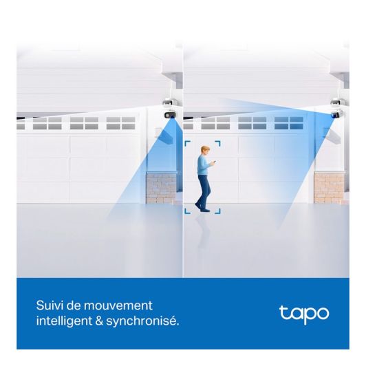 Caméra de surveillance TAPO C246D dual objectif 2K + 2K