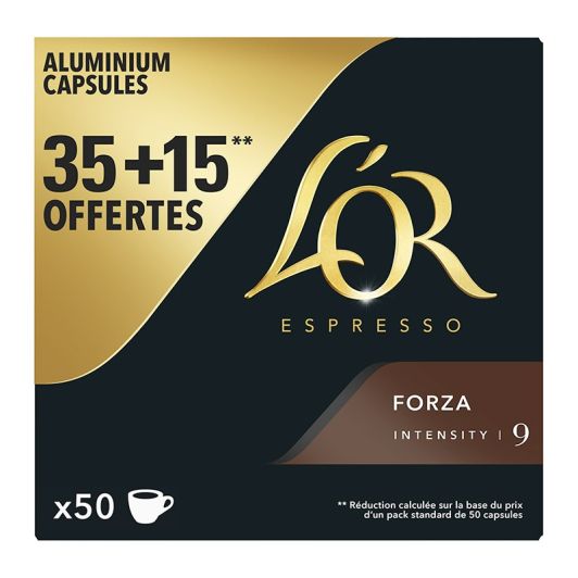 35 + 15 capsules L'OR FORZA