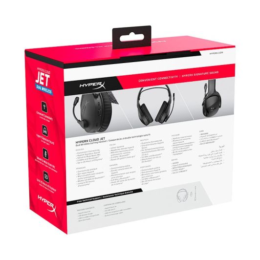 Casque gaming HYPERX Cloud Jet Noir sans fil