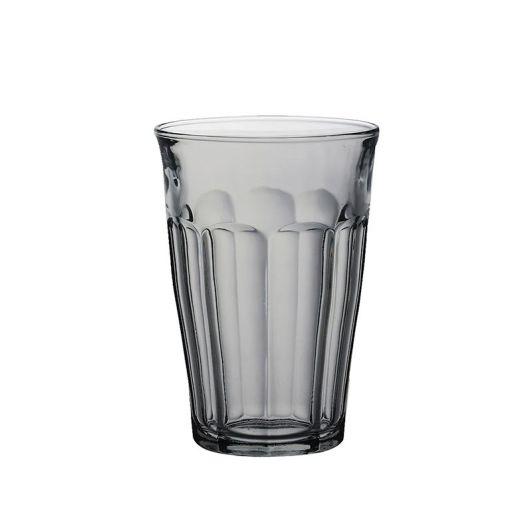 6 verres DURALEX picardie gris 36cl