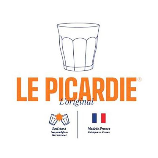 6 verres DURALEX Picardie gris 31cl