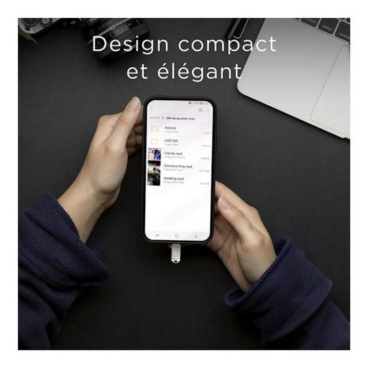 Clé USB Integral 360-C Dual 64 Go – Clé USB-C et USB-A 3.0 haute vitesse