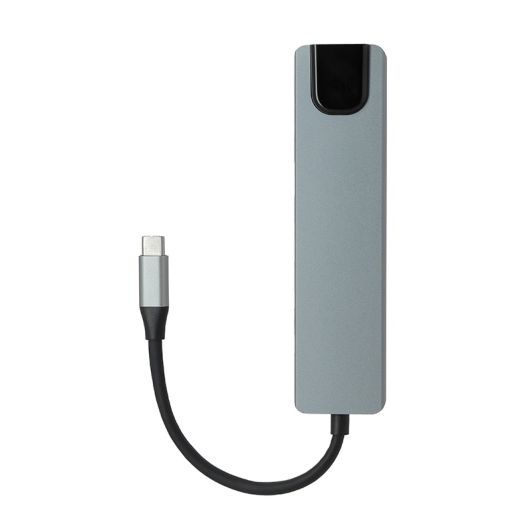 HUB USB-C Edenwood 6-en-1 avec HDMI, RJ45, USB 3.0, USB-C PD