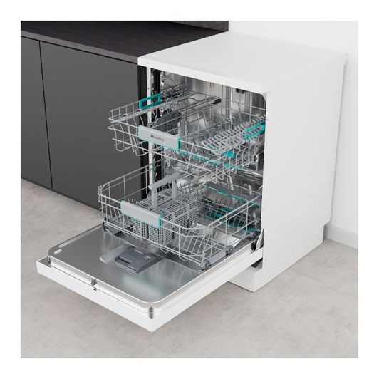 Lave-vaisselle 14 couverts HISENSE HS662A90W 14S42DB