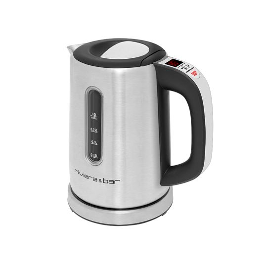 Bouilloire RIVIERA ET BAR BBT710 Temp réglable 1L inox