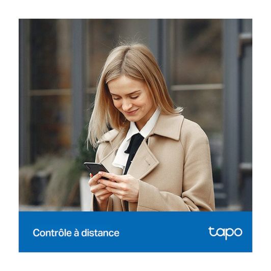 Prise connectée x2 Wifi TAPO P11 avec compteur de consommation