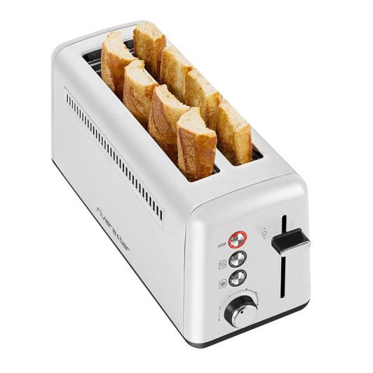 Grille-pain RIVIERA ET BAR QGP480 INOX 2 fentes longues