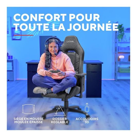 Fauteuil gaming TRUST GAMING Ruya Fabric