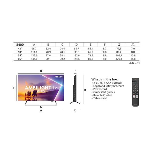 TV QLED 50