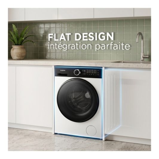 Lave-linge hublot 7 kg VALBERG WF 714 A-30 F W566C