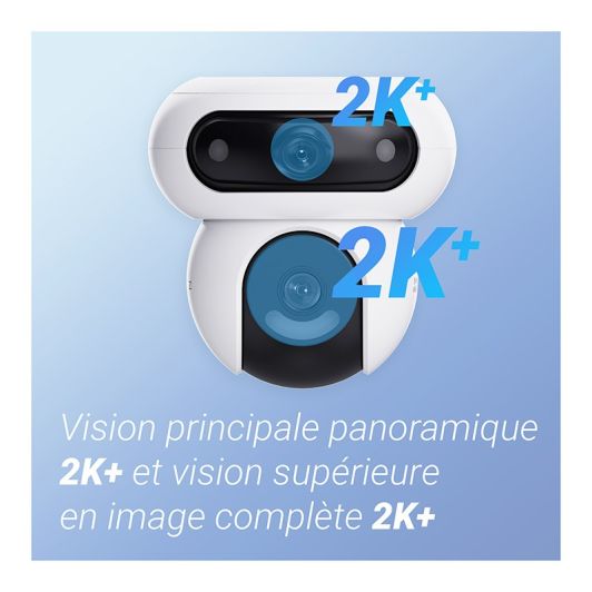 Caméra de Surveillance sur batterie EZVIZ HB90 4MP 2K+ avec Panneau Solaire