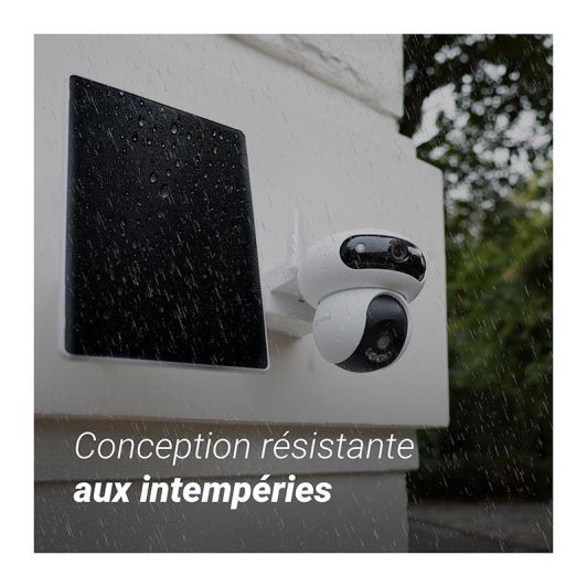 Caméra de Surveillance sur batterie EZVIZ HB90 4MP 2K+ avec Panneau Solaire