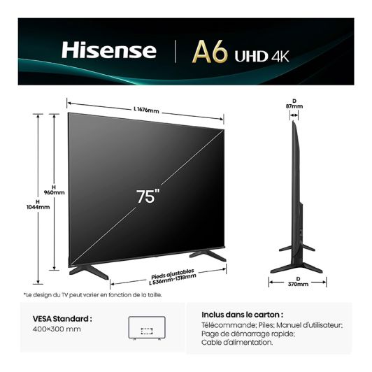 TV UHD 4K 75