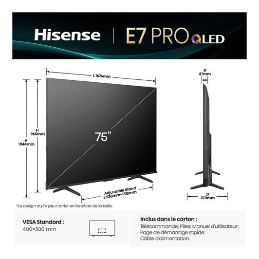 TV QLED 75