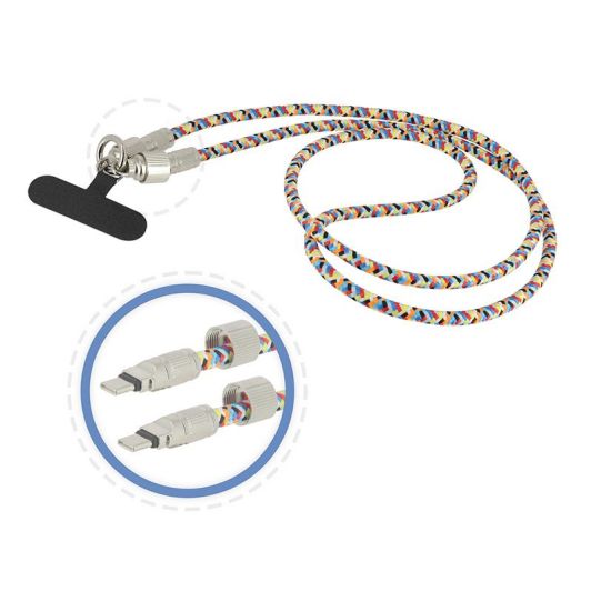 CORDON + CABLE DE CHARGE USB C USB C 