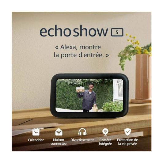 Enceinte connectée AMAZON ECHO SHOW 5 Anthracite