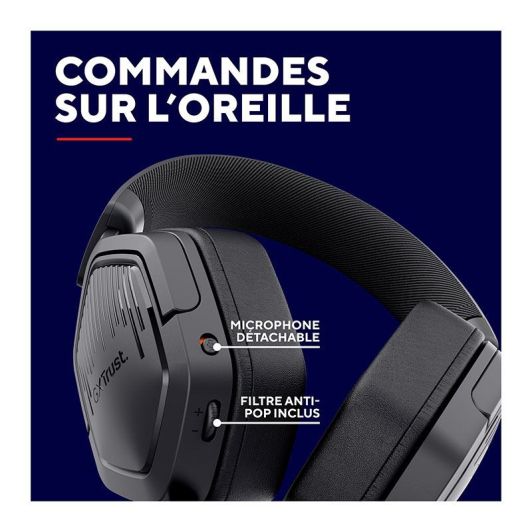 Casque gaming TRUST CARUS filaire GXT492 multiplateforme 