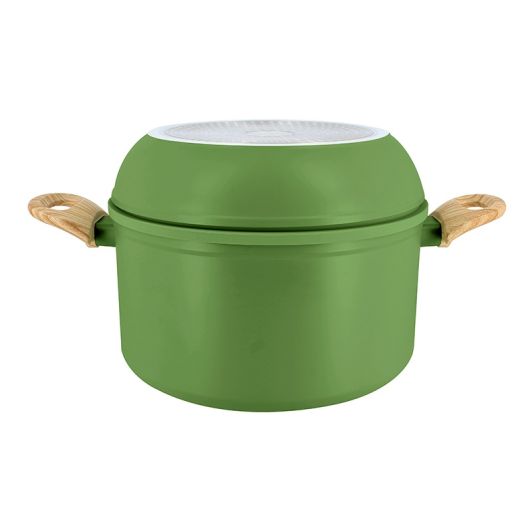 BATTERIE DE CUISSON MENASTYL SUPERBALL 8 pièces olive