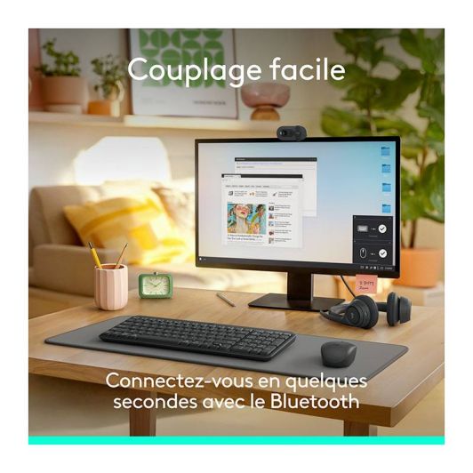 Clavier + souris sans fil MK250 Compact Bluetooth Wireless Combo