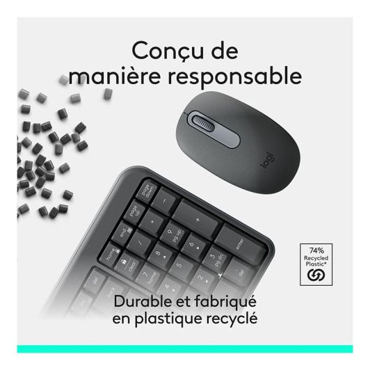 Clavier + souris sans fil MK250 Compact Bluetooth Wireless Combo