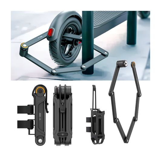 Antivol pliant CASR avec support vélo et trottinette