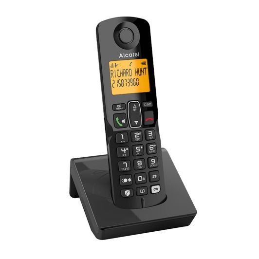 Téléphone solo avec répondeur ALCATEL S 280 S-Voice noir