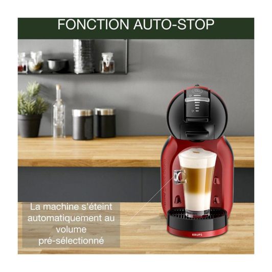 Expresso KRUPS YY5219FD Mini me noir et rouge