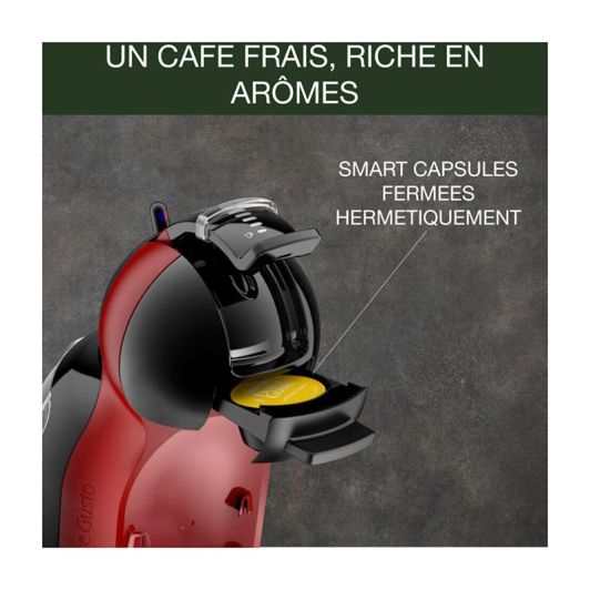 Expresso KRUPS YY5219FD Mini me noir et rouge