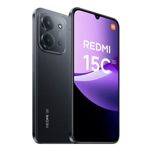 Smartphone XIAOMI Redmi 15C 256Go 5G Noir