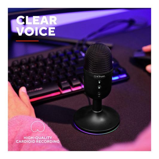 Micro TRUST YUNIX noir