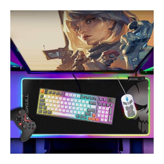 Clavier mécanique gamer RGB SPIRIT OF GAMER XPERT K350 switch marron 