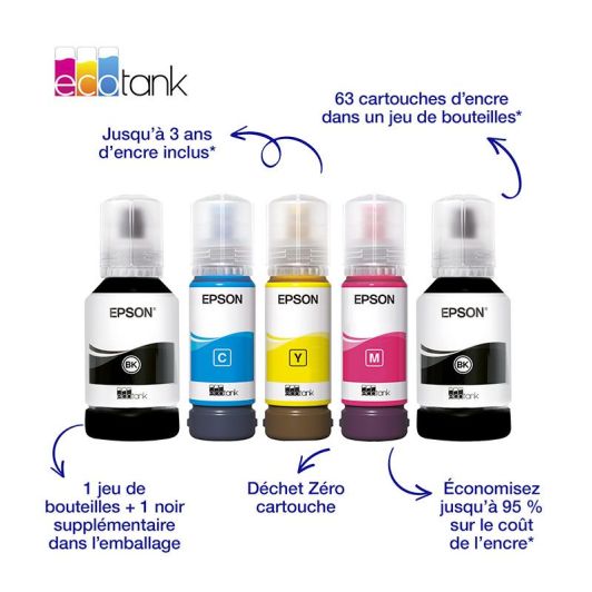 Imprimante EPSON ET-3956 multifonction à réservoir