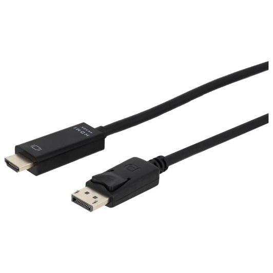 Câble EDENWOOD DisplayPort vers HDMI 1,5m Full HD 1080p 60Hz