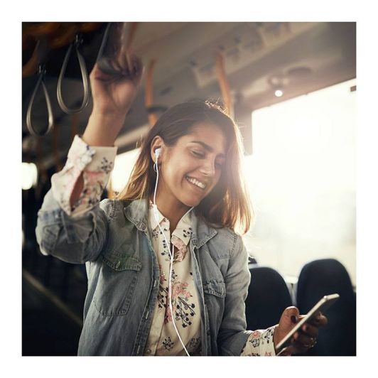 Ecouteurs filaires TNB SWEET Blancs + micro