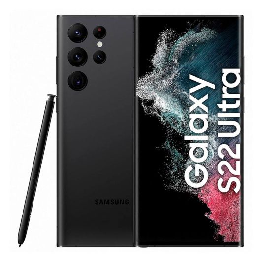 Smartphone SAMSUNG S22 ULTRA 5G 128 Go Noir reconditionné Grade Éco