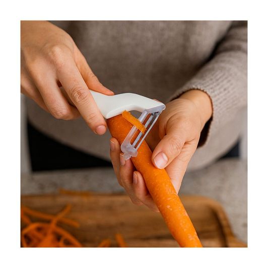 Eplucheur MENASTYL 2 en 1 tête pivotante