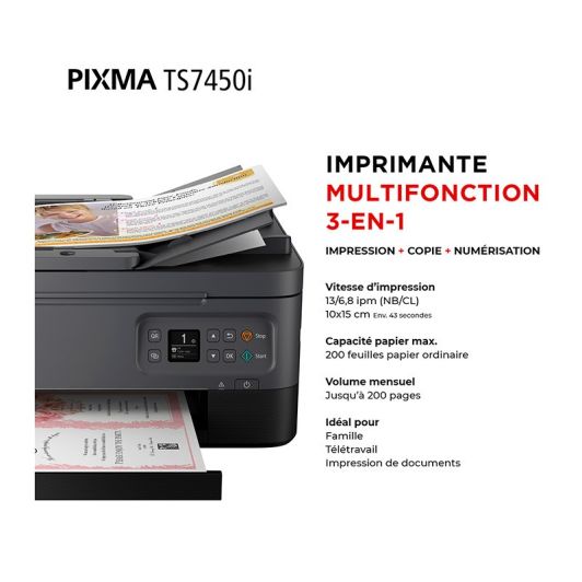 Imprimante CANON TS7450i multifonction