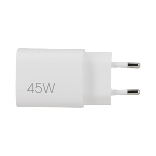 Chargeur secteur 2 ports USB-C EDENWOOD 45W Blanc
