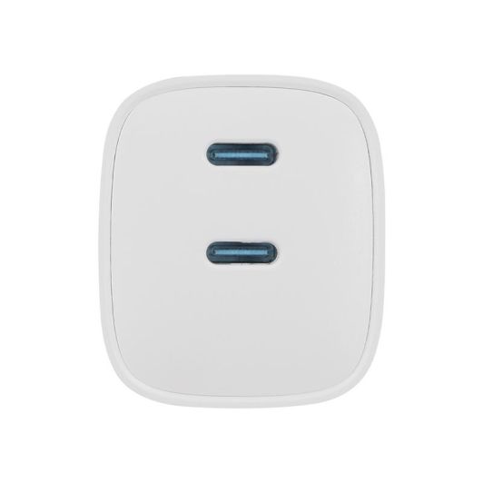 Chargeur secteur 2 ports USB-C EDENWOOD 45W Blanc