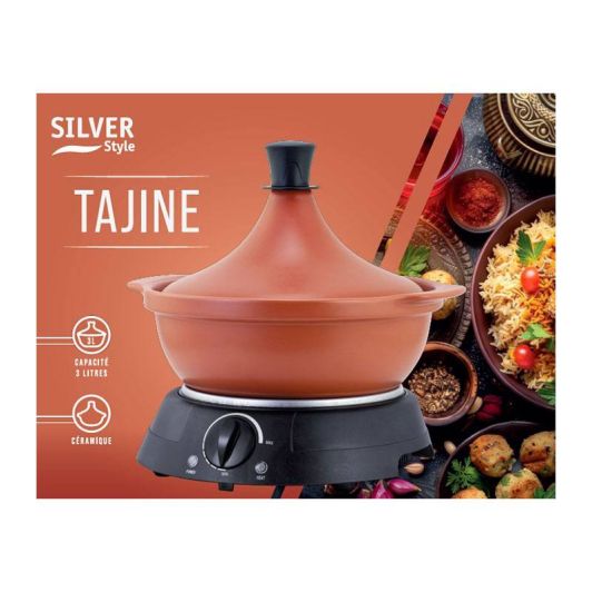 Tajine 3L SILVER STYLE