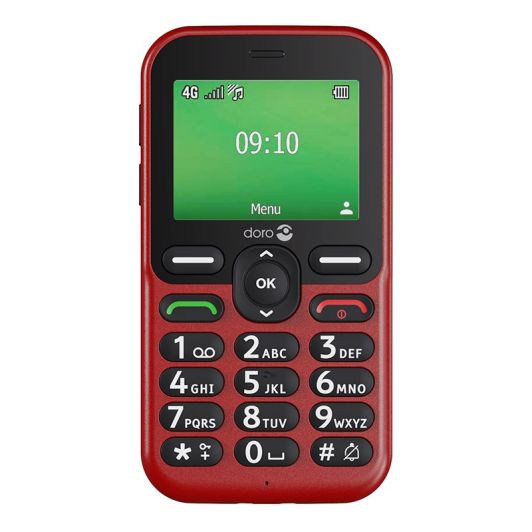 Mobile DORO Leva E10s 4G Rouge Sénior