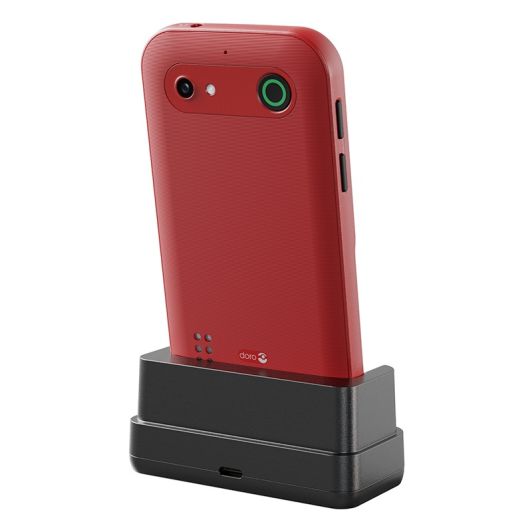 Mobile DORO Leva E10s 4G Rouge Sénior